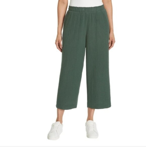 Jessica Simpson Pants - Jessica Simpson Green Gauze Cotton Pants.